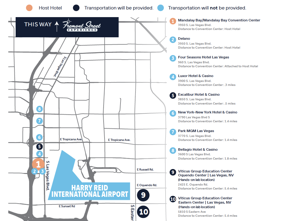 a graphic showing the shuttle schedule for WVC 2025